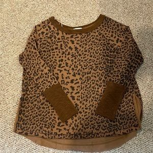 Women’s Leopard Boutique Blouse